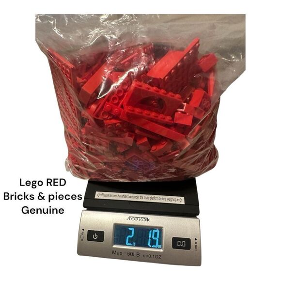 LEGO loose brick lot over 2lbs of authentic genuine Lego - Picture 1 of 11